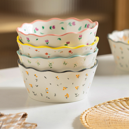 Flower Noodle Salad Bowl - Grafton Collection