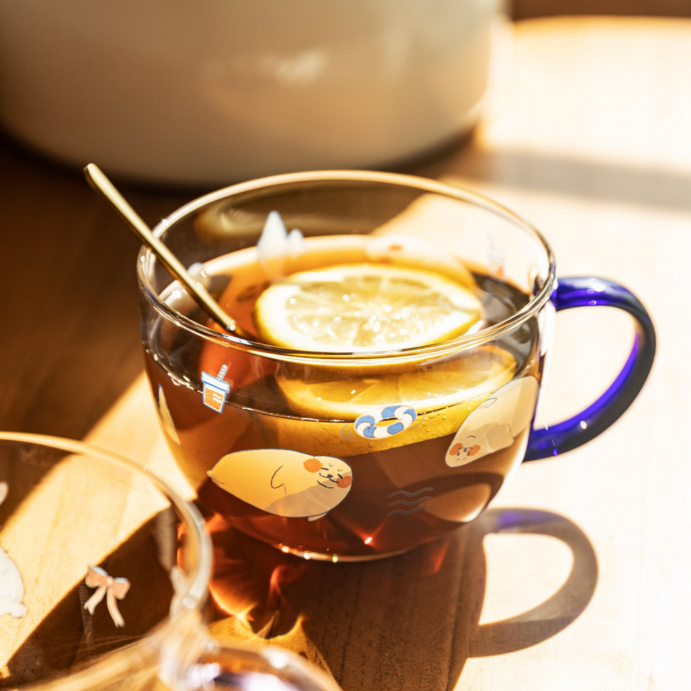 Animal Pattern Glass Mugs - Grafton Collection