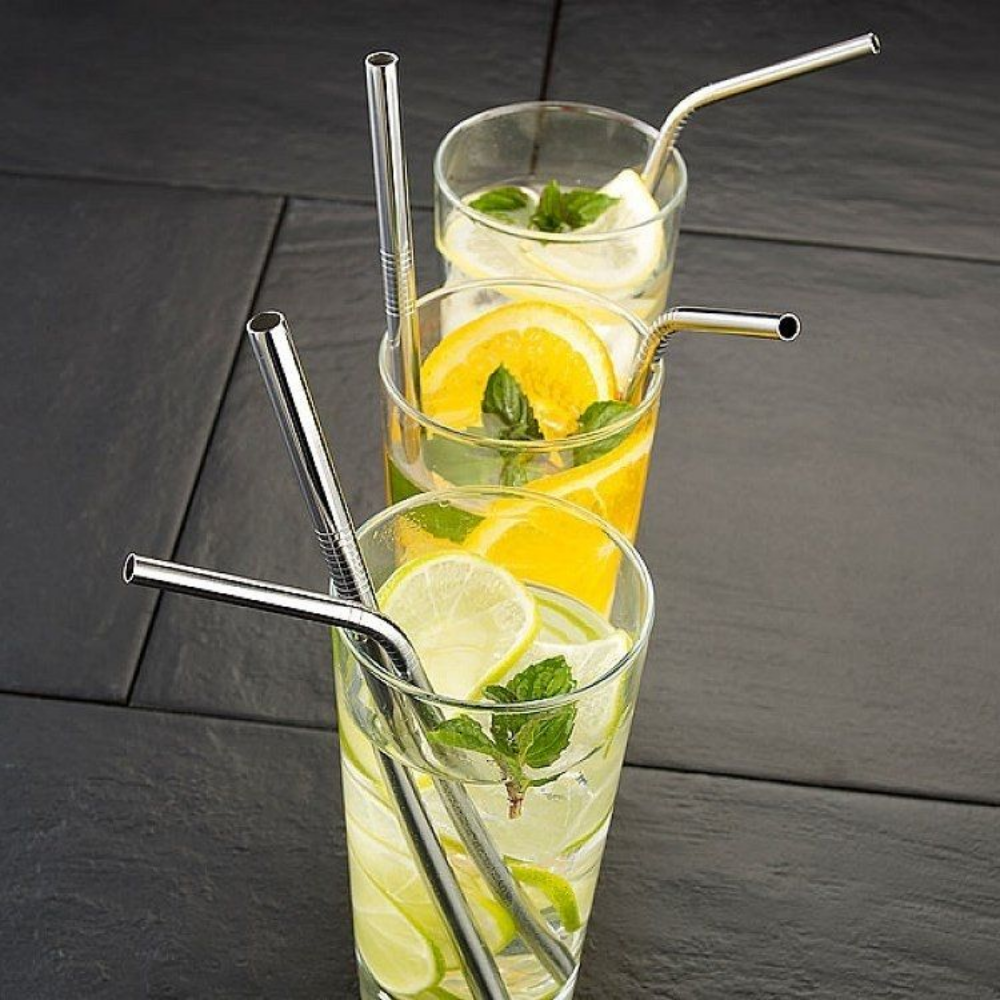 Eco-Friendly 8pcs Metal Straw Set - Grafton Collection