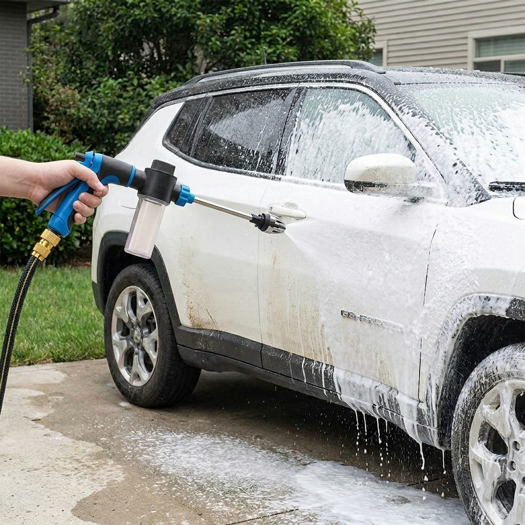 Adjustable Metal Nozzle High Washer Spray Gun For Car Washing And Gardening