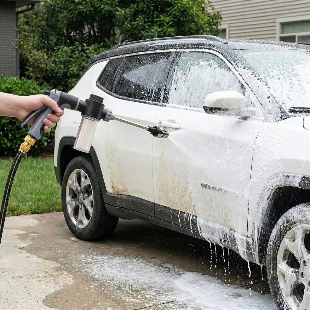 Adjustable Metal Nozzle High Washer Spray Gun For Car Washing And Gardening