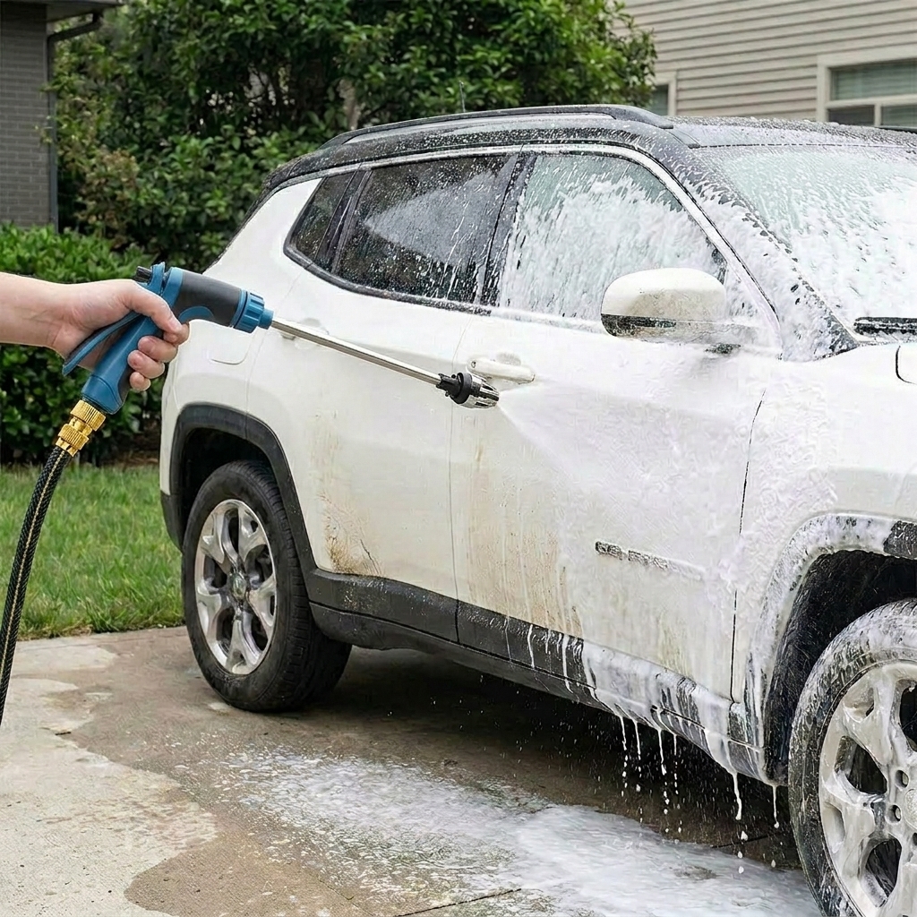 Adjustable Metal Nozzle High Washer Spray Gun For Car Washing And Gardening