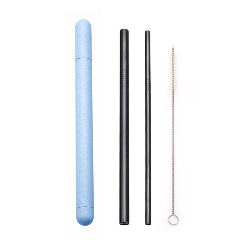 Metal Straws + Case - Grafton Collection