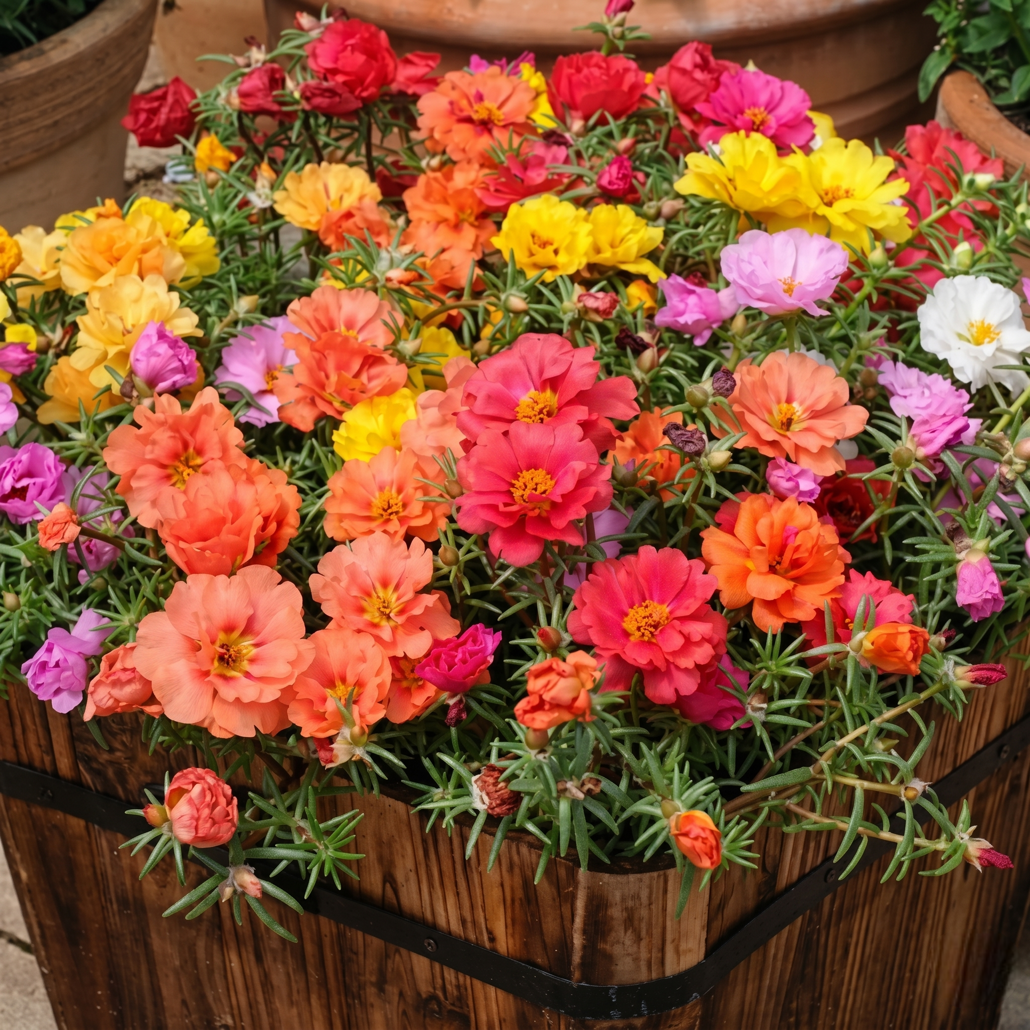 200 Mixed Purslane Moss Rose Seeds