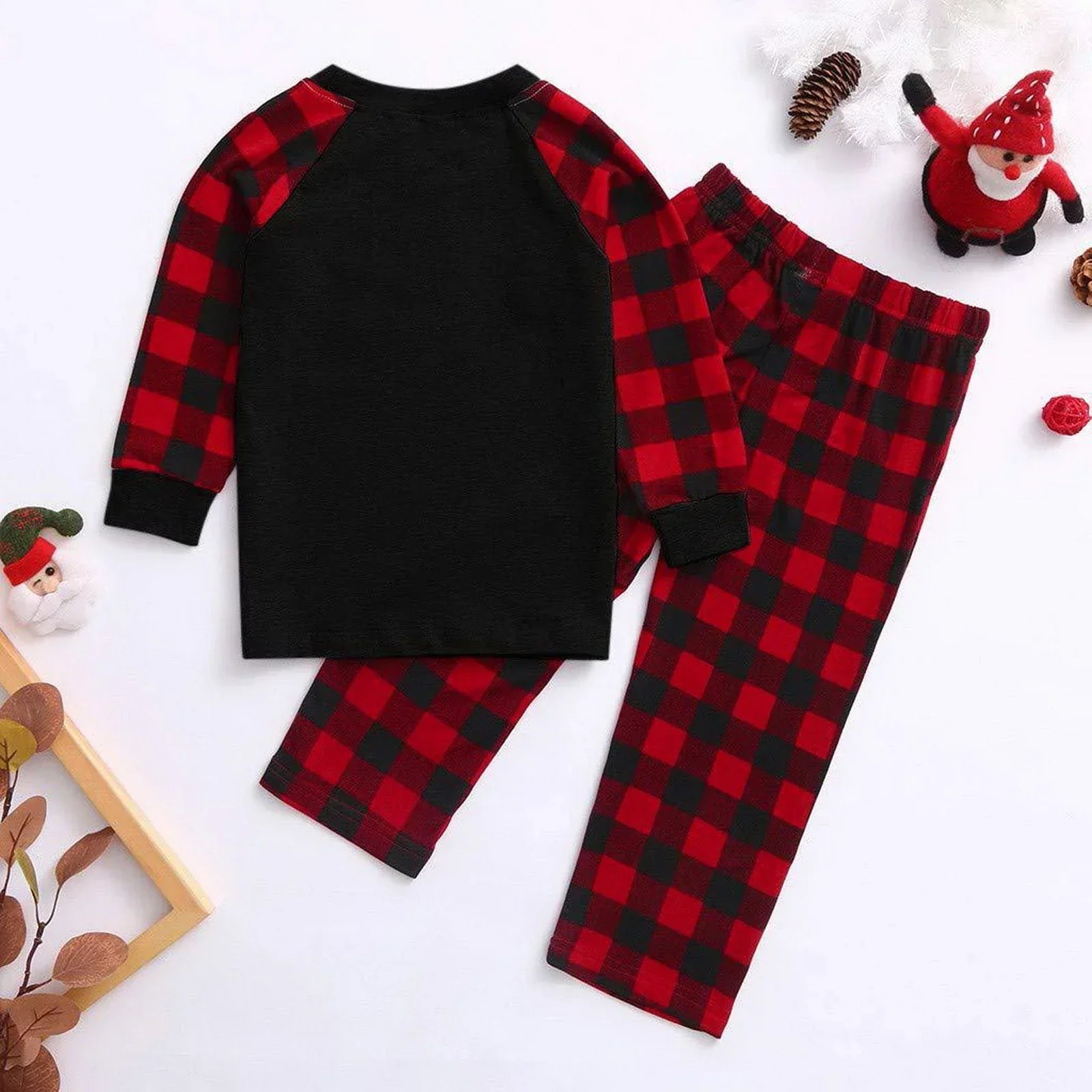 Fashion Xmas Letter Pajamas Set - Grafton Collection