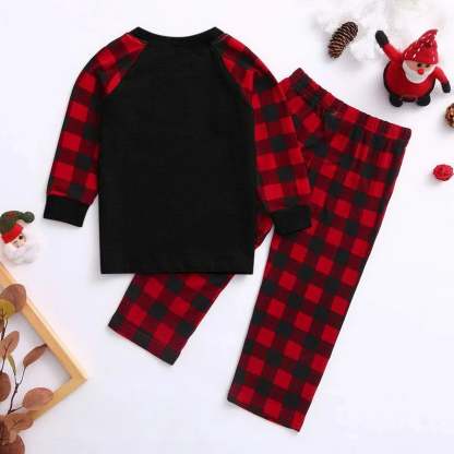 Fashion Xmas Letter Pajamas Set - Grafton Collection