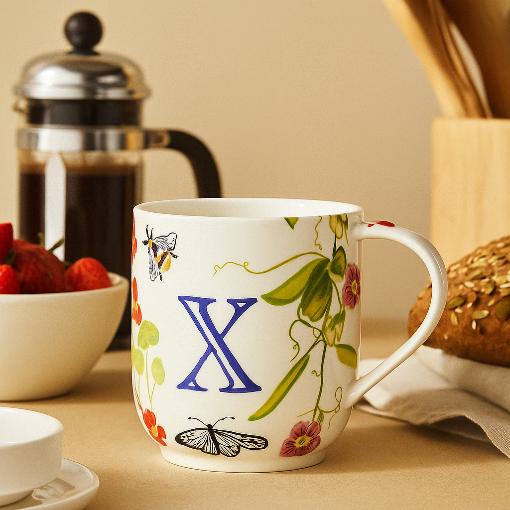Monarch Monogram Mug