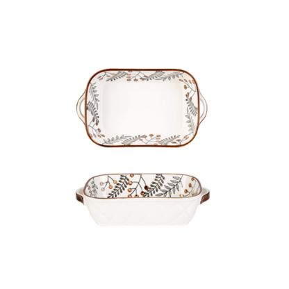 Hand Painted Leaf Dishes - Grafton Collection