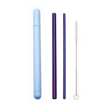 Metal Straws + Case - Grafton Collection