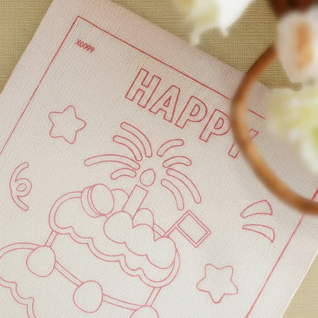 Punch Needle Textile Wall Art Set