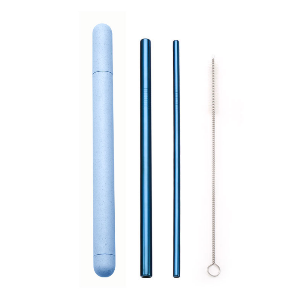 Metal Straws + Case - Grafton Collection
