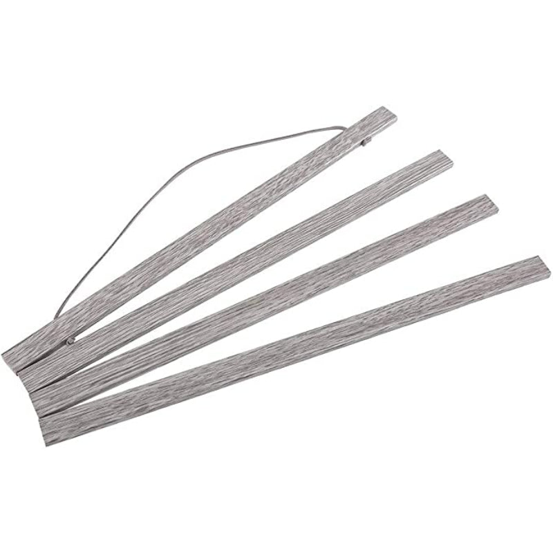 Magnetic Poster Hanger Frame - Light Wood Wooden Magnet Canvas Artwork Print - Grafton Collection