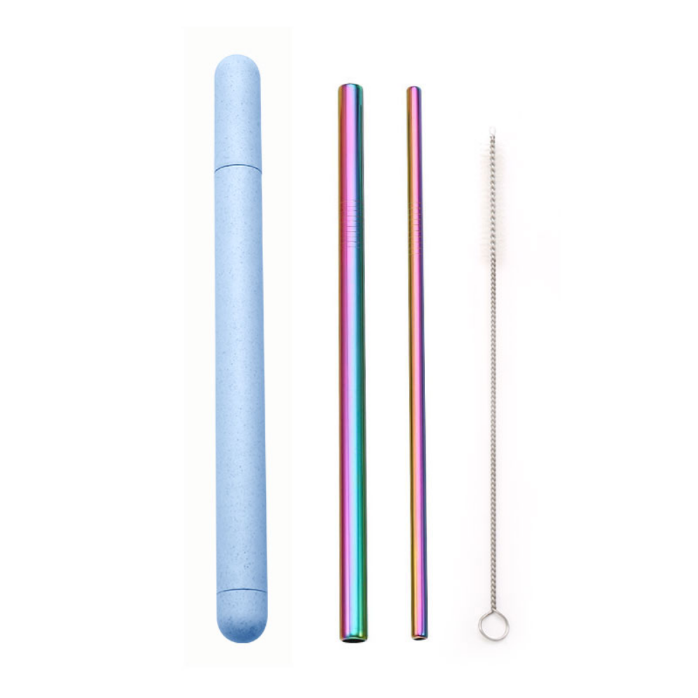 Metal Straws + Case - Grafton Collection