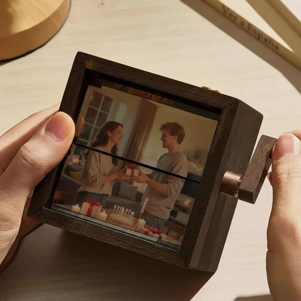 Manual Photo Flipbook Animation Custom Box For Gifts