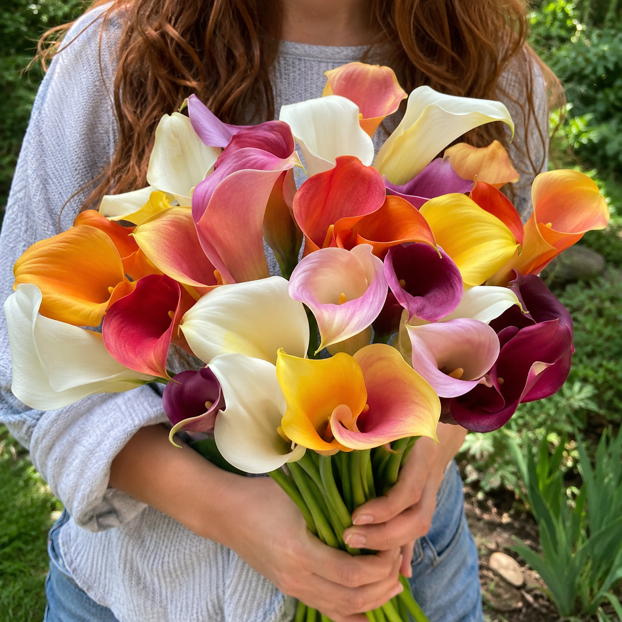 100 Pieces Calla Lily Mix Color Perennial Flower Seeds