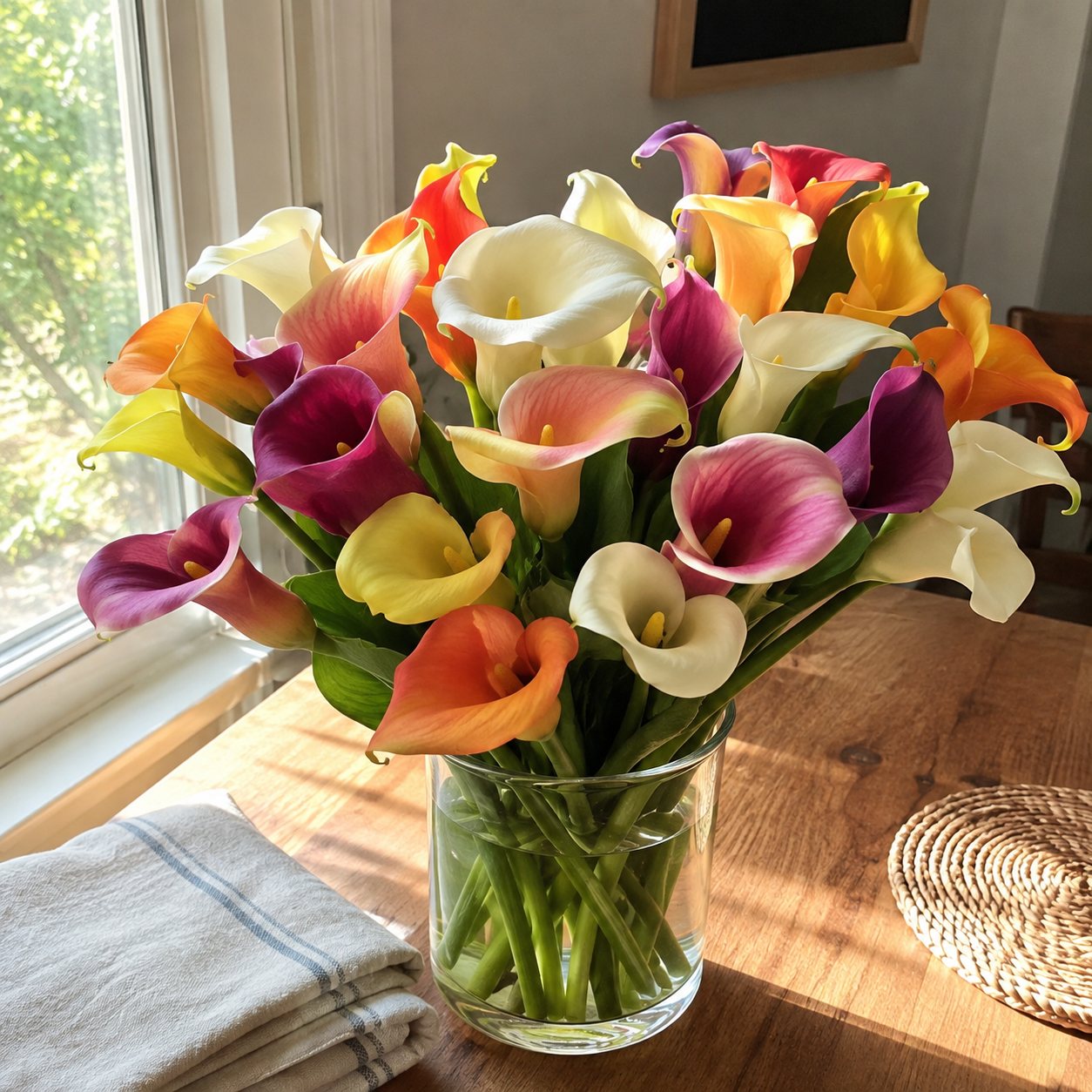 100 Pieces Calla Lily Mix Color Perennial Flower Seeds