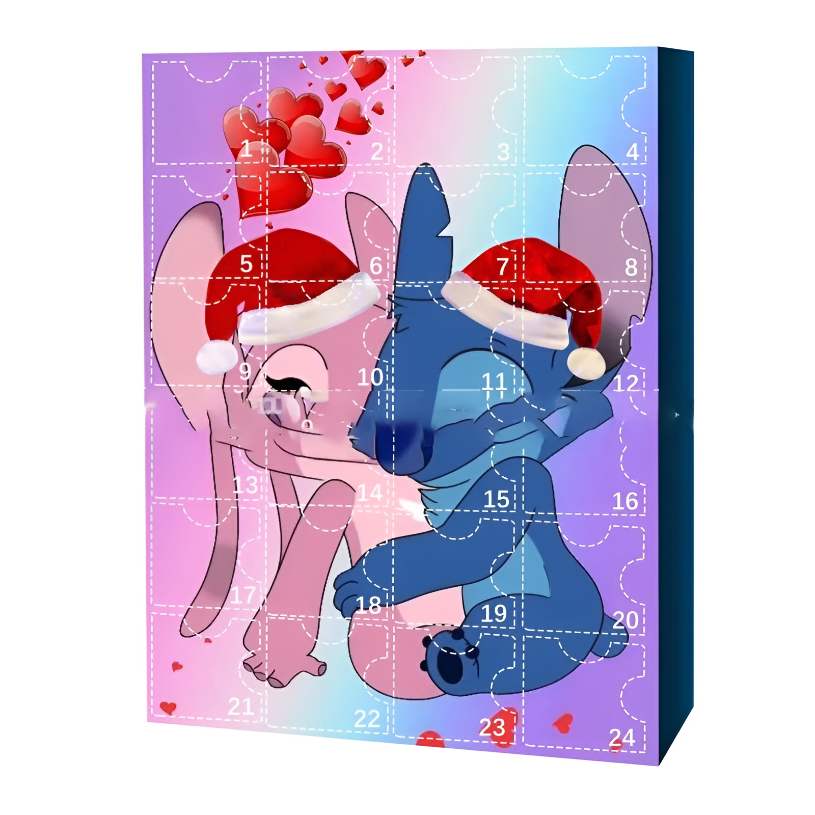 24 Day Christmas Countdown Calendar With Blind Box Toys And Anime Theme For Kids