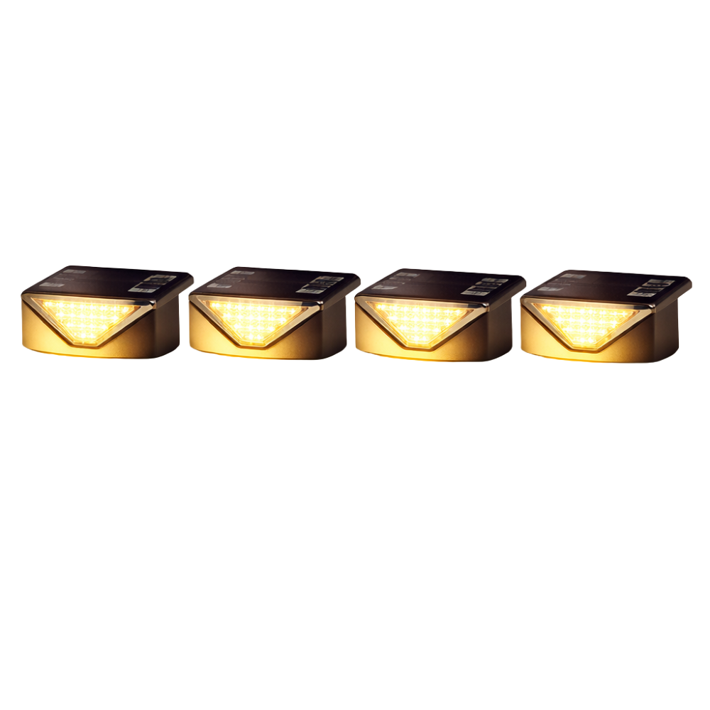 Solar Step Lights With Easy Installation And Weather Resistant Design
