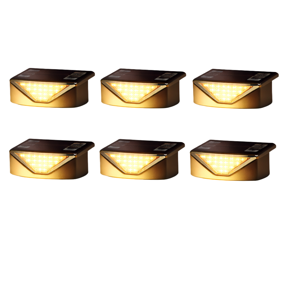 Solar Step Lights With Easy Installation And Weather Resistant Design