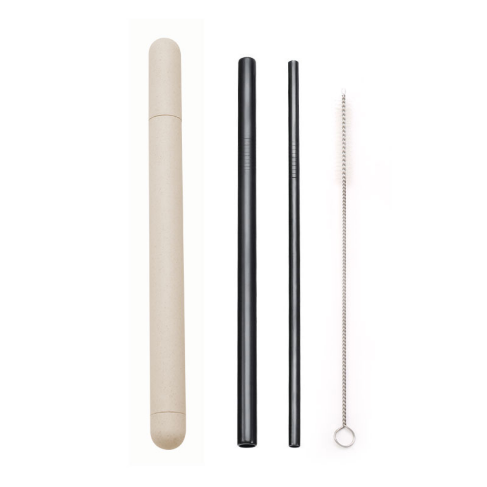 Metal Straws + Case - Grafton Collection