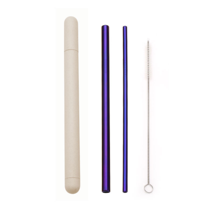 Metal Straws + Case - Grafton Collection