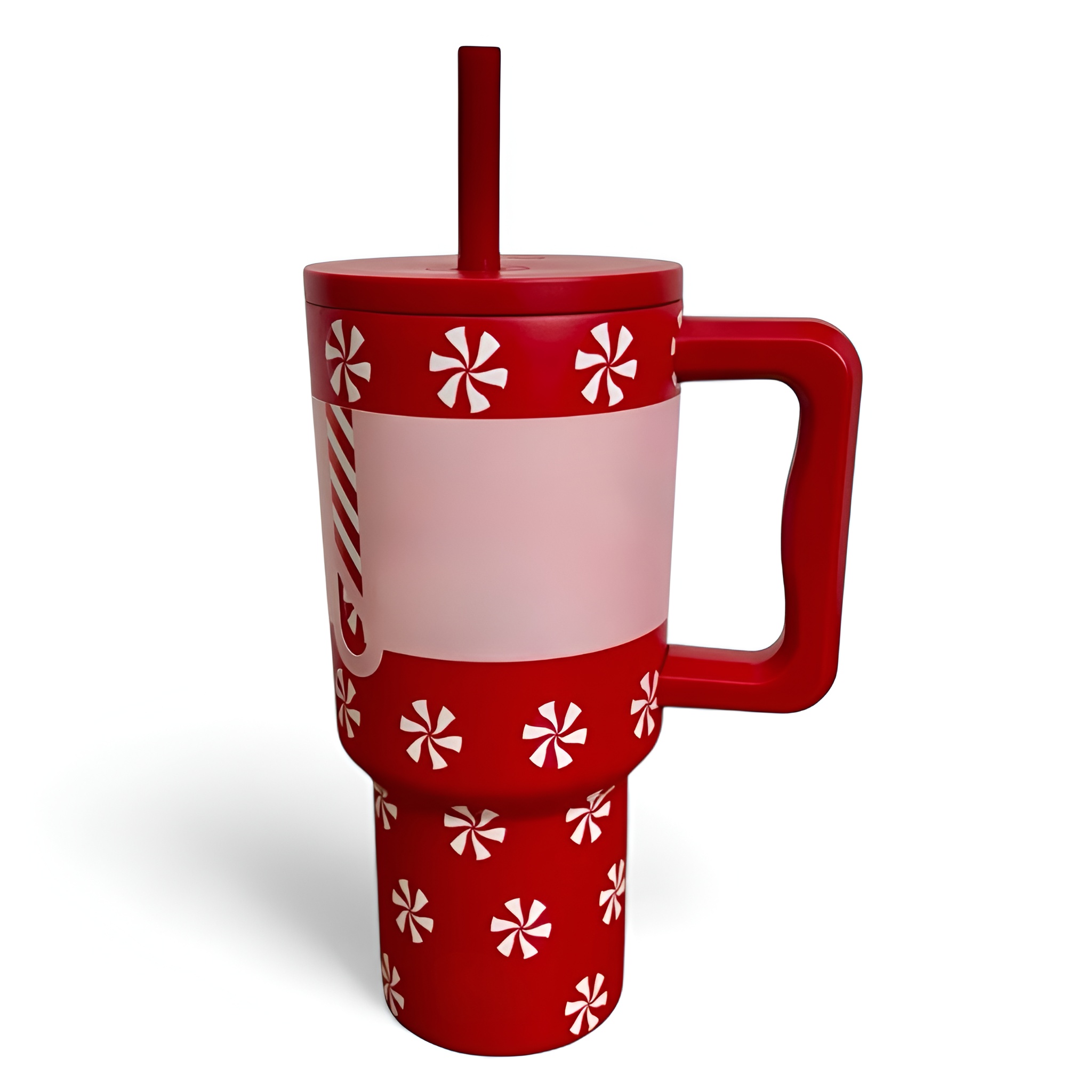 30oz Stainless Steel Trek Tumbler With Straw