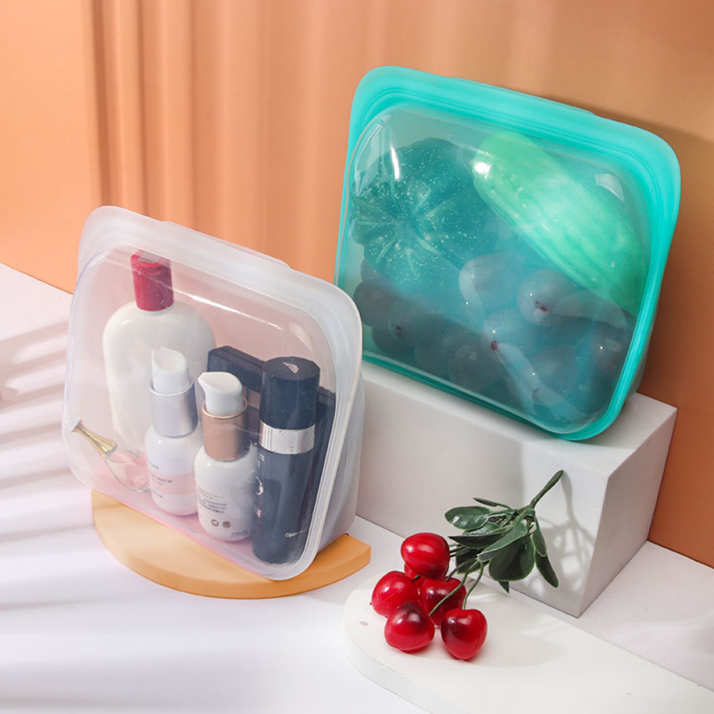 Silicone Coloured Food Storage Bags - Grafton Collection