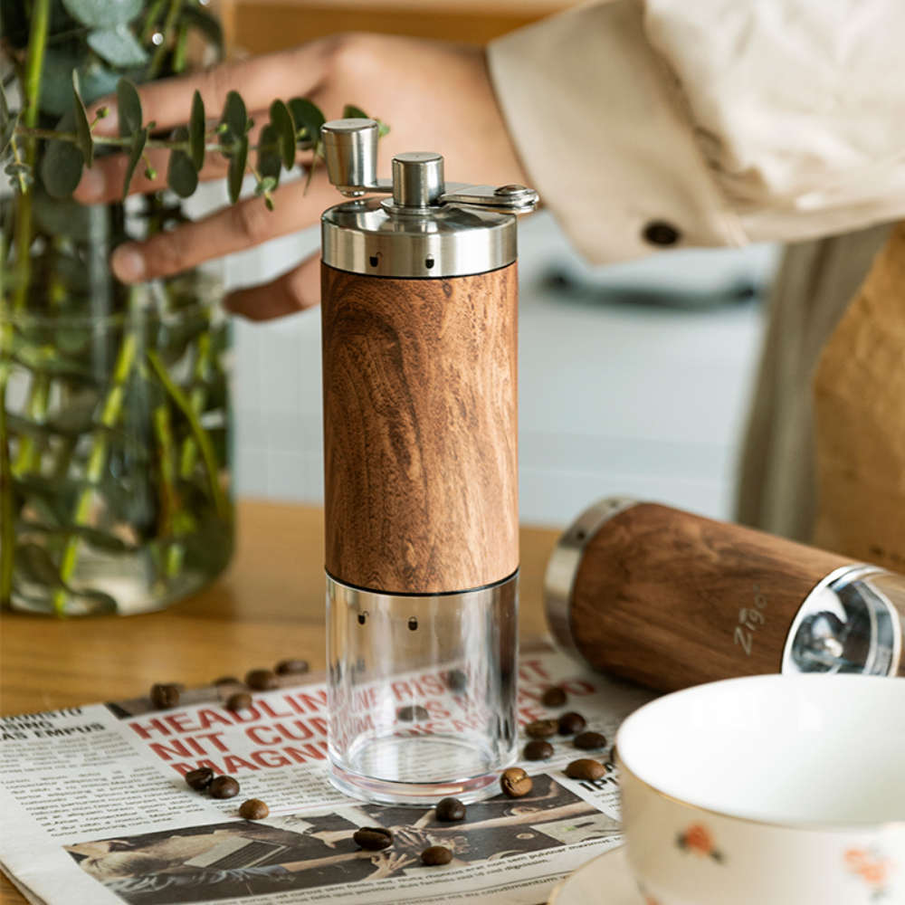 Manual Wooden Coffee Grinder - Grafton Collection