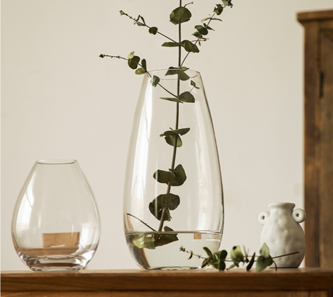 3 Piece Glass Vase Set - Grafton Collection
