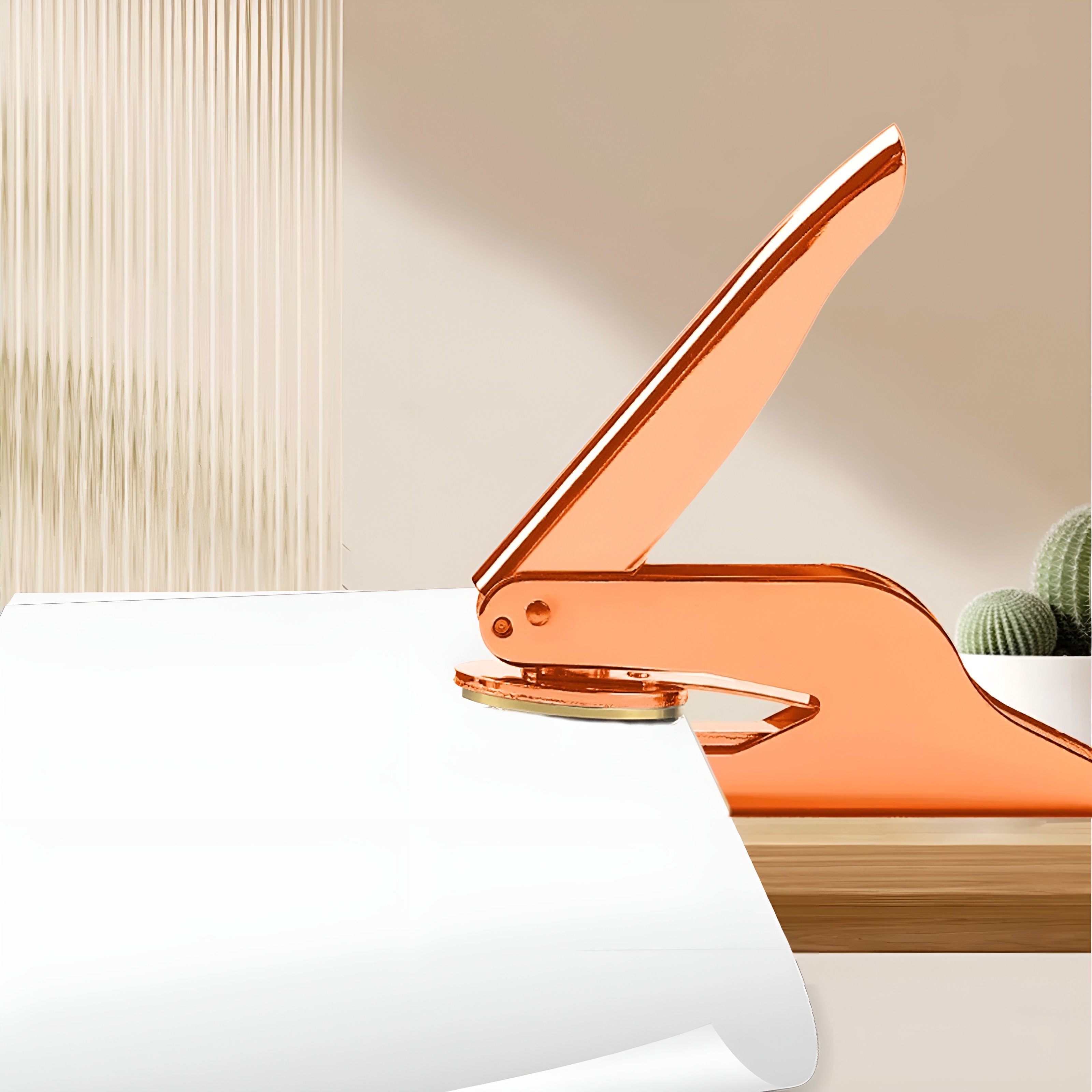 Portable Stainless Steel Embosser Stamp Press