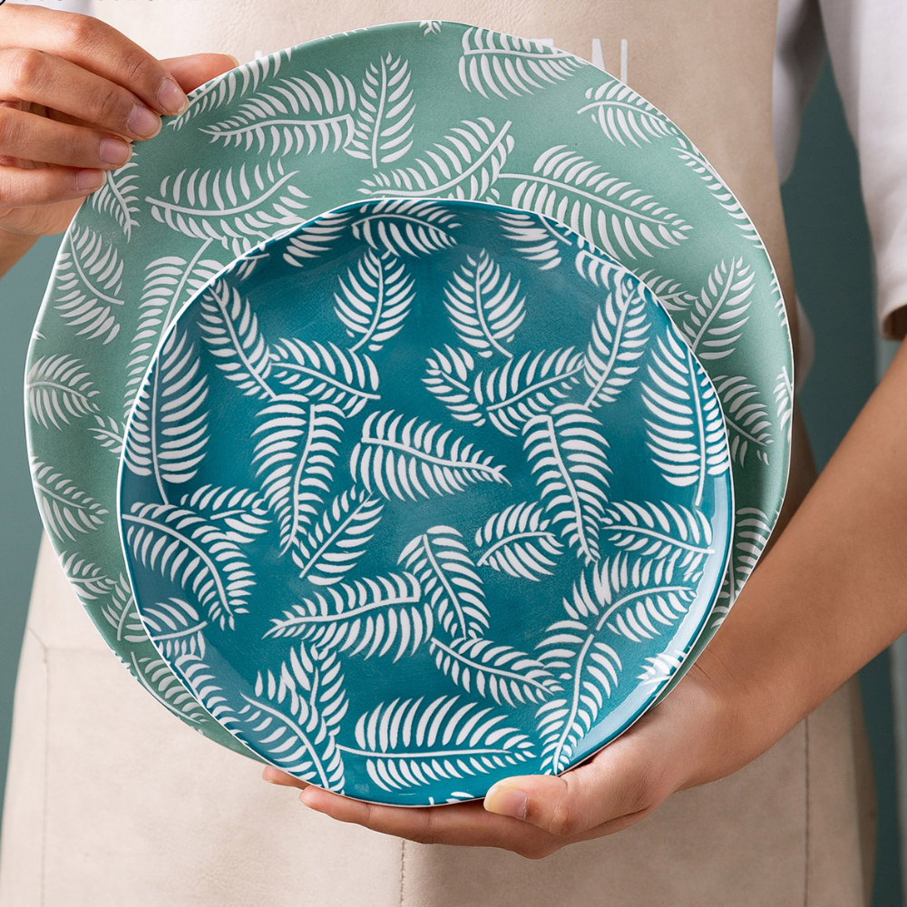 Blue Leaf Dinnerware - Grafton Collection