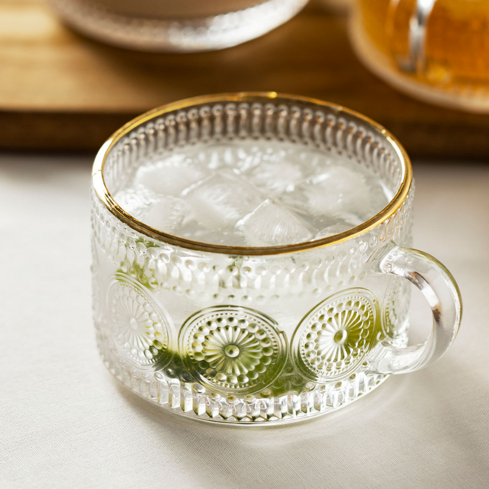Retro Glass Mugs - Grafton Collection