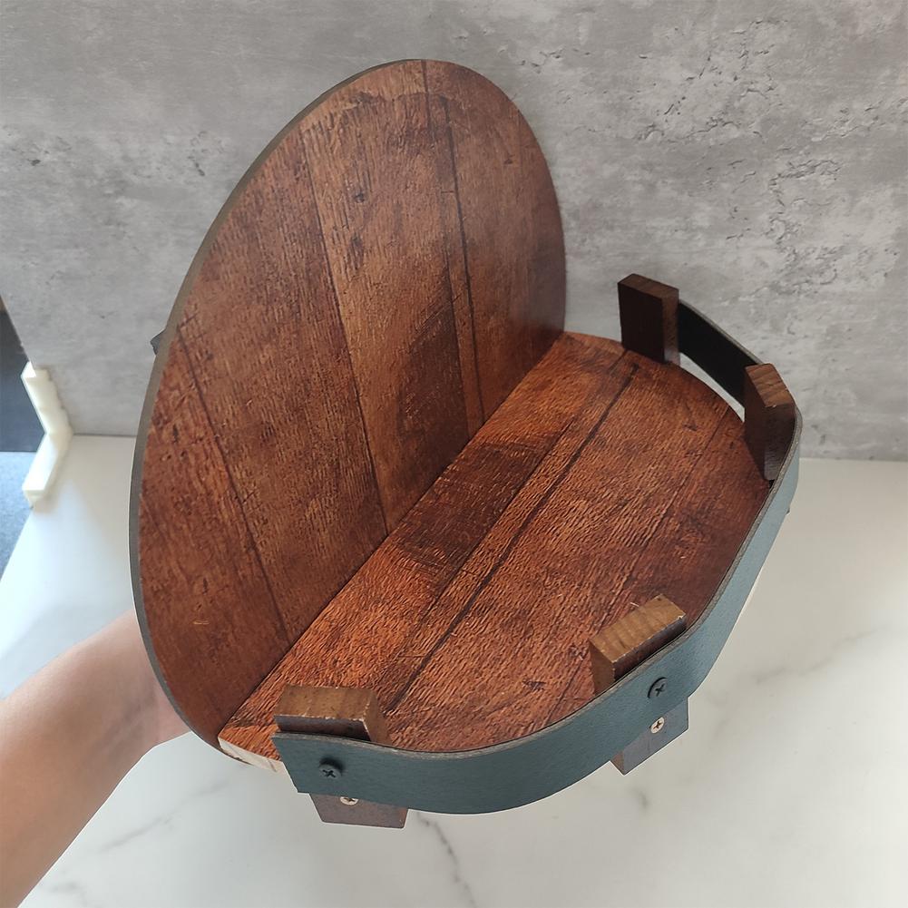 Barrel Shelf Rustic Bar Accessory