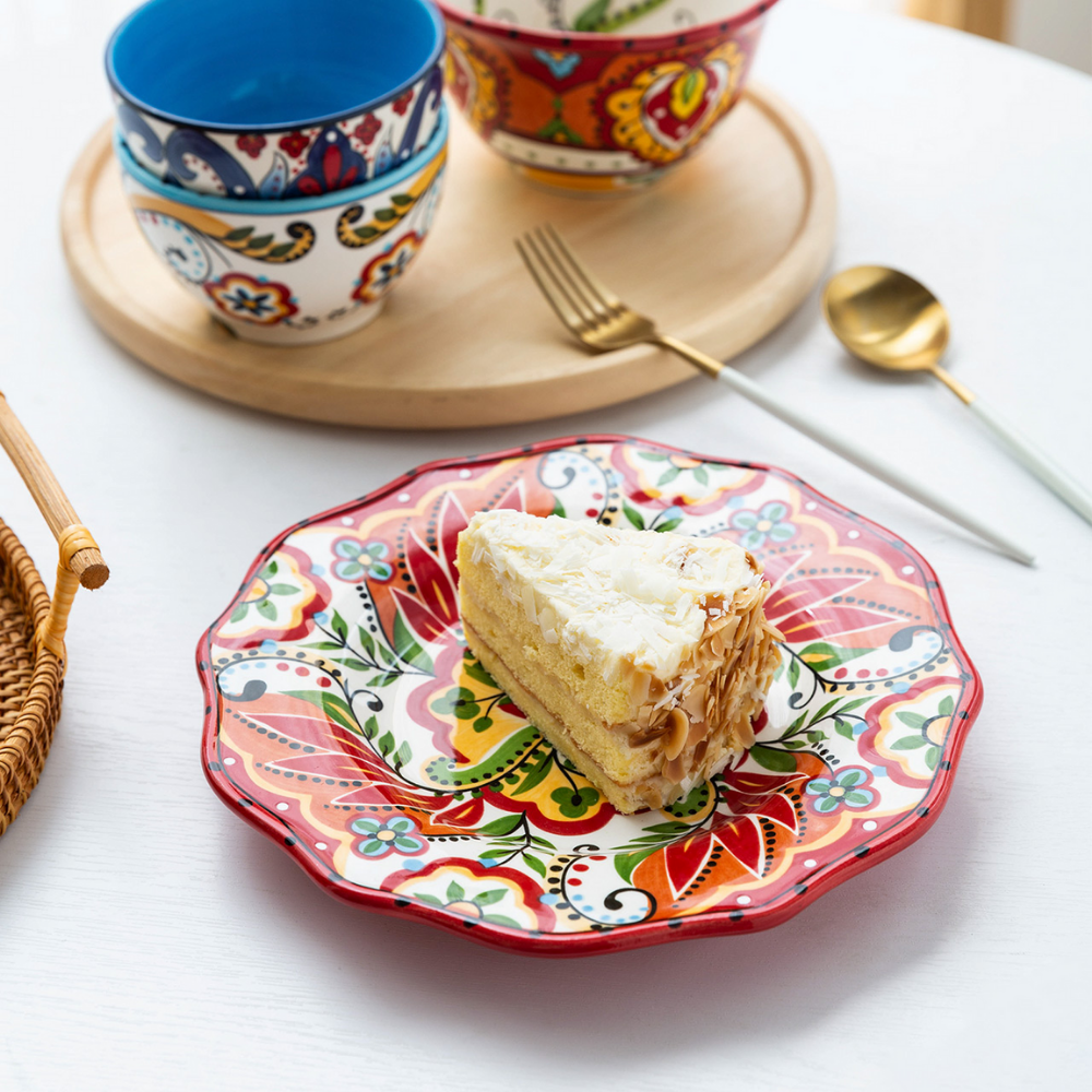 Colorful Ceramic Dinnerware - Grafton Collection