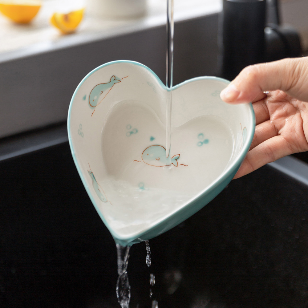 Heart-Shaped Ceramic Dishes - Grafton Collection