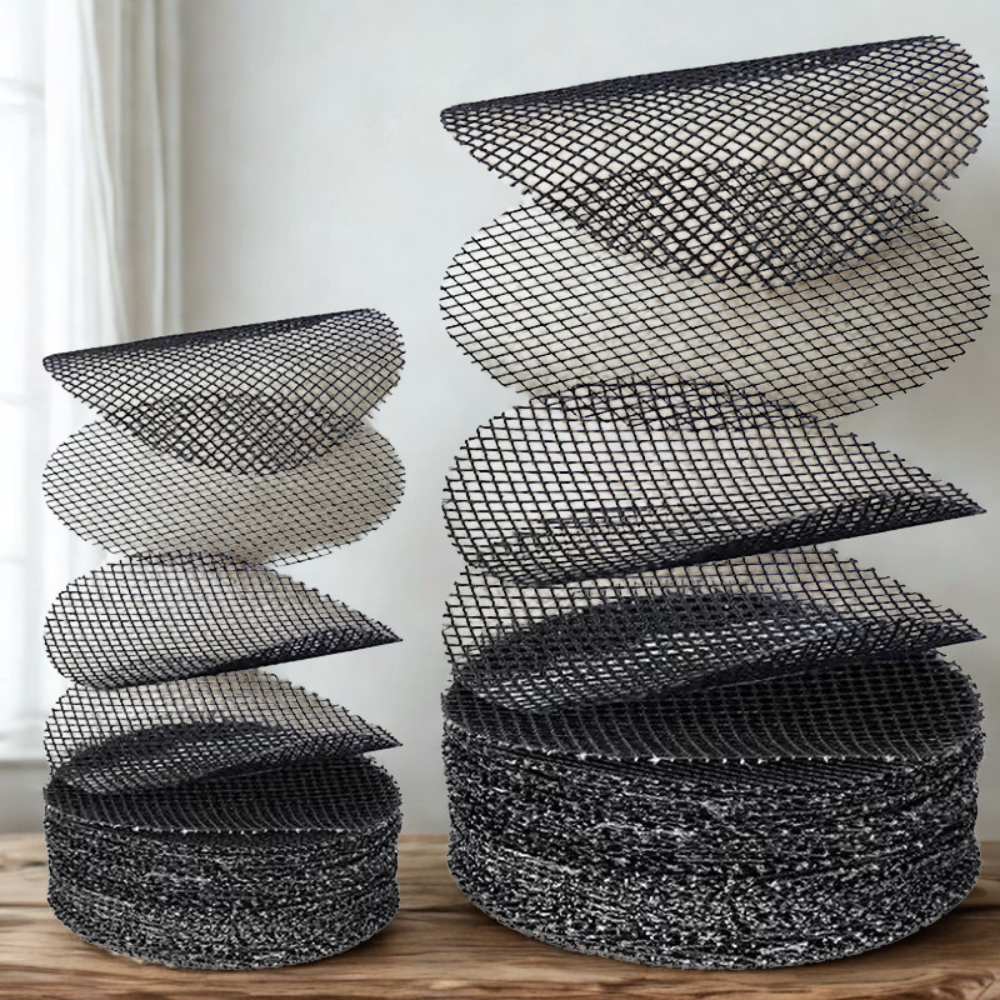 50 Piece Round Flower Pot Hole Mesh Pad To Prevent Soil Loss