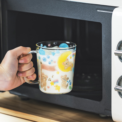 Cartoon Bear Glass Mugs - Grafton Collection