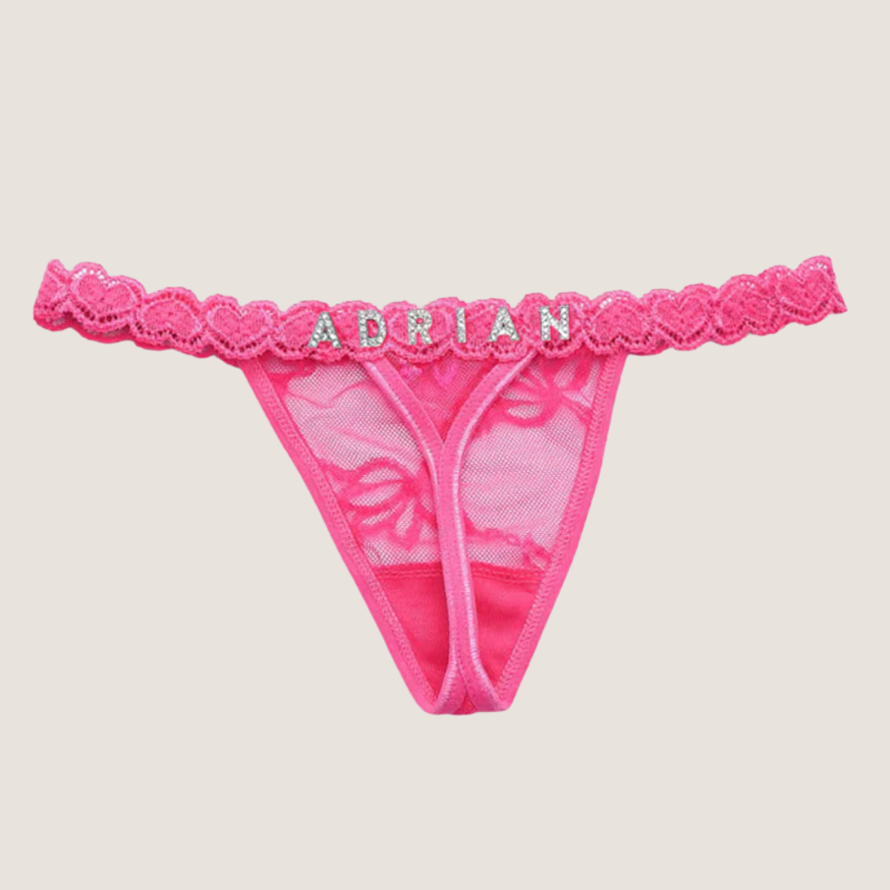 Seductive Name Thong