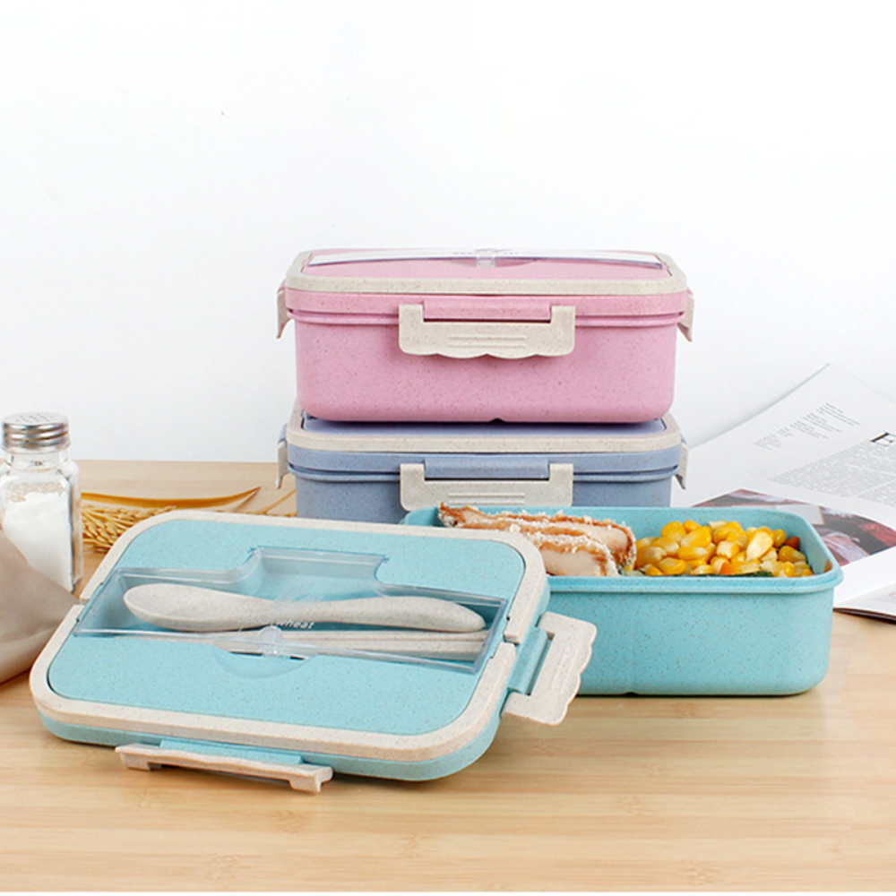 Lunch Boxes With Built-In Utensils - Grafton Collection