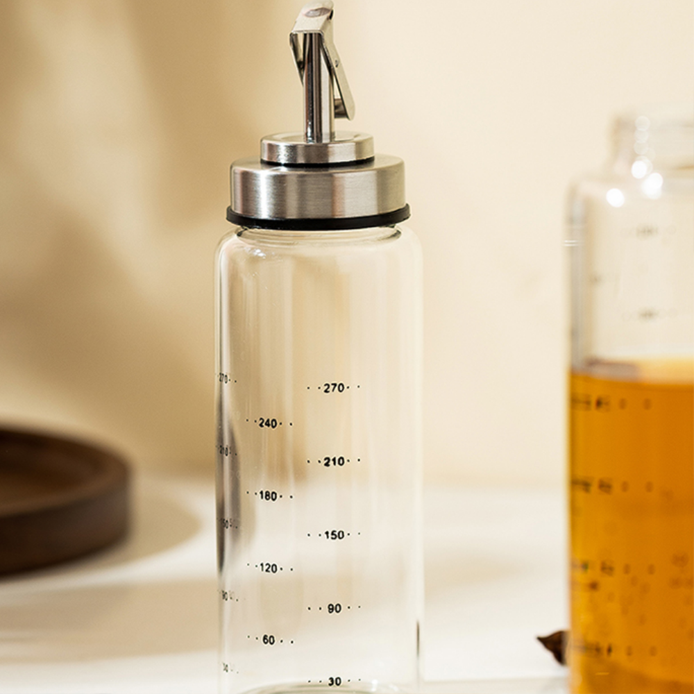 Automatic Release Glass Oil Container - Grafton Collection