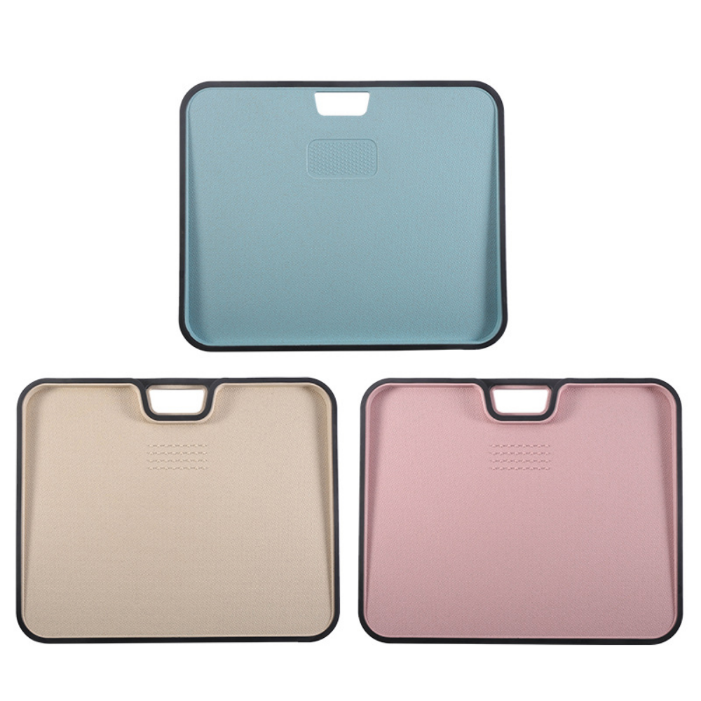 Double-Sided Wheat Straw Plastic Cutting Board - Grafton Collection