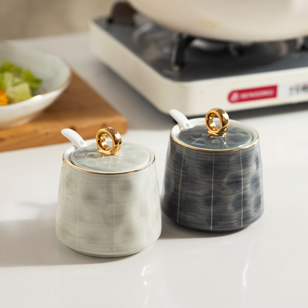 Luxurious Ceramic Jar - Grafton Collection