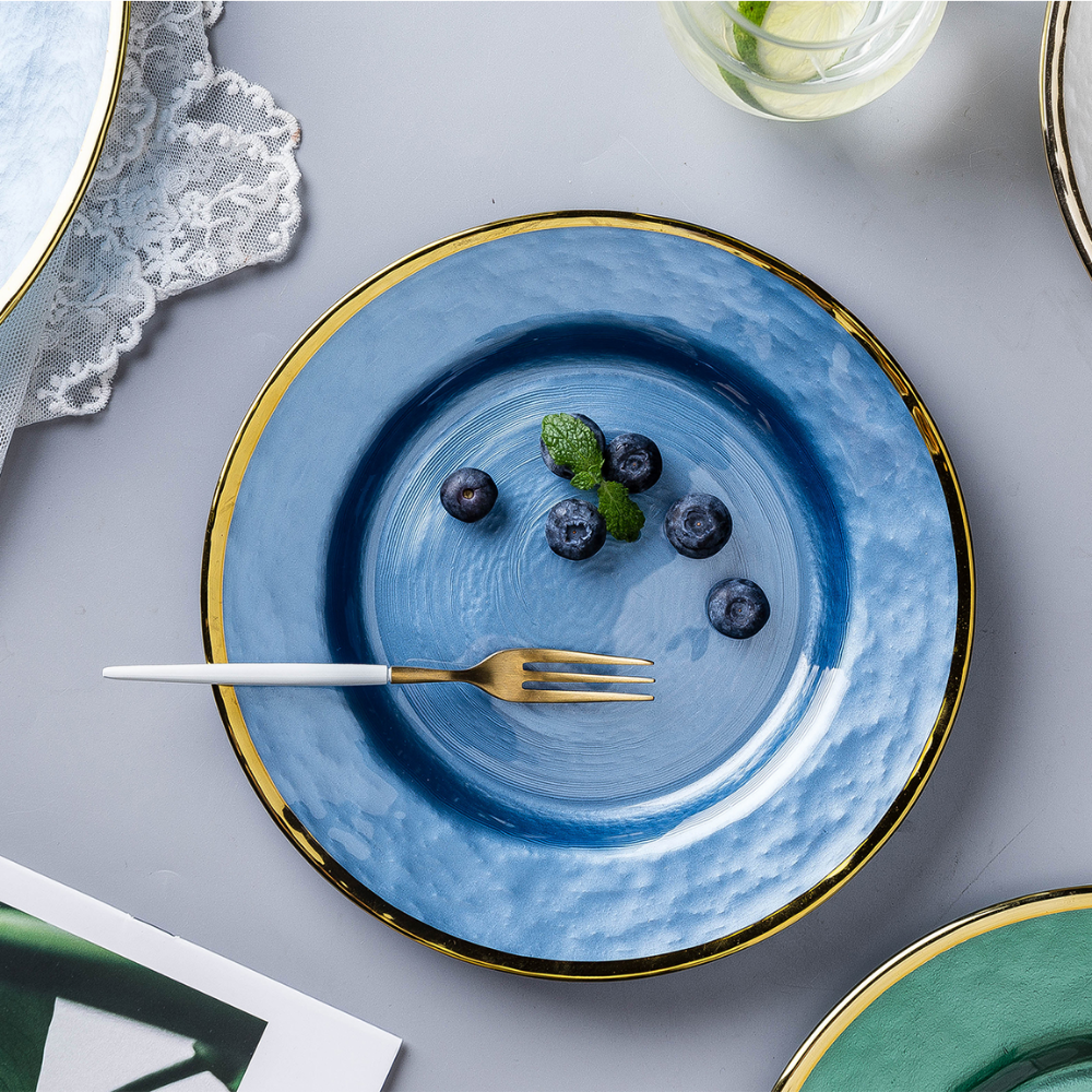 European Style Glass Plates - Grafton Collection