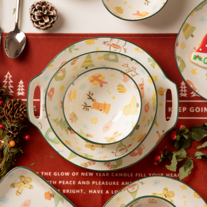 Christmas Cartoon Dinnerware - Grafton Collection