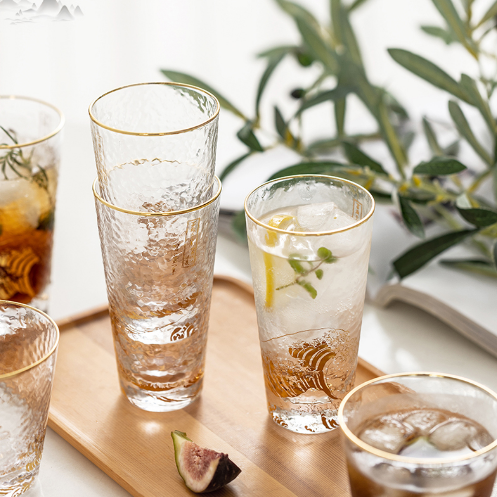 Gold Glass Cups - Grafton Collection