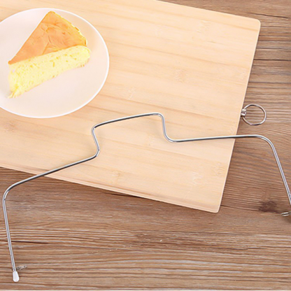 Adjustable Stainless Steel Double Wired Cake Slicer - Grafton Collection