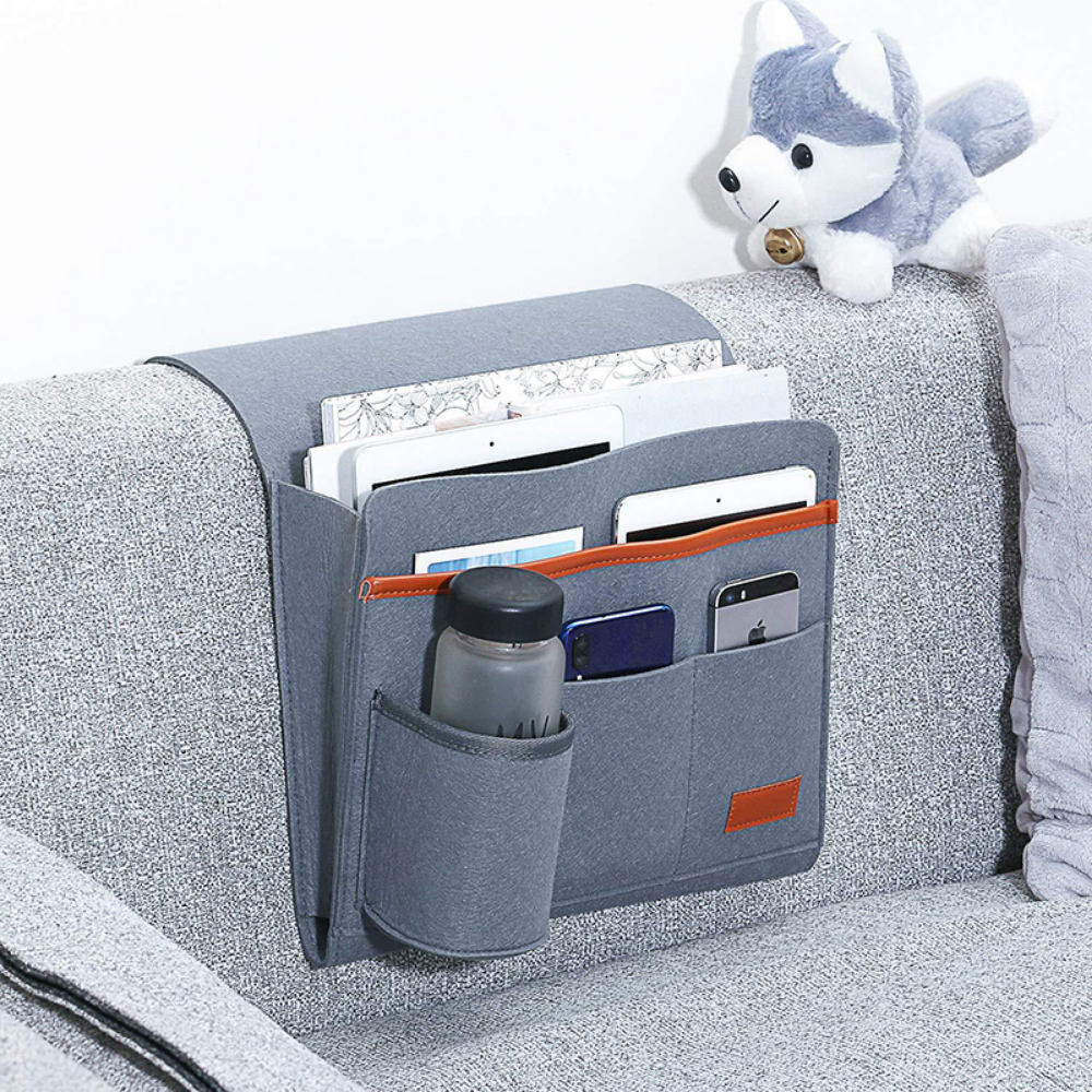 Multifunctional Wall-Mounted Felt Storage Bag - Grafton Collection