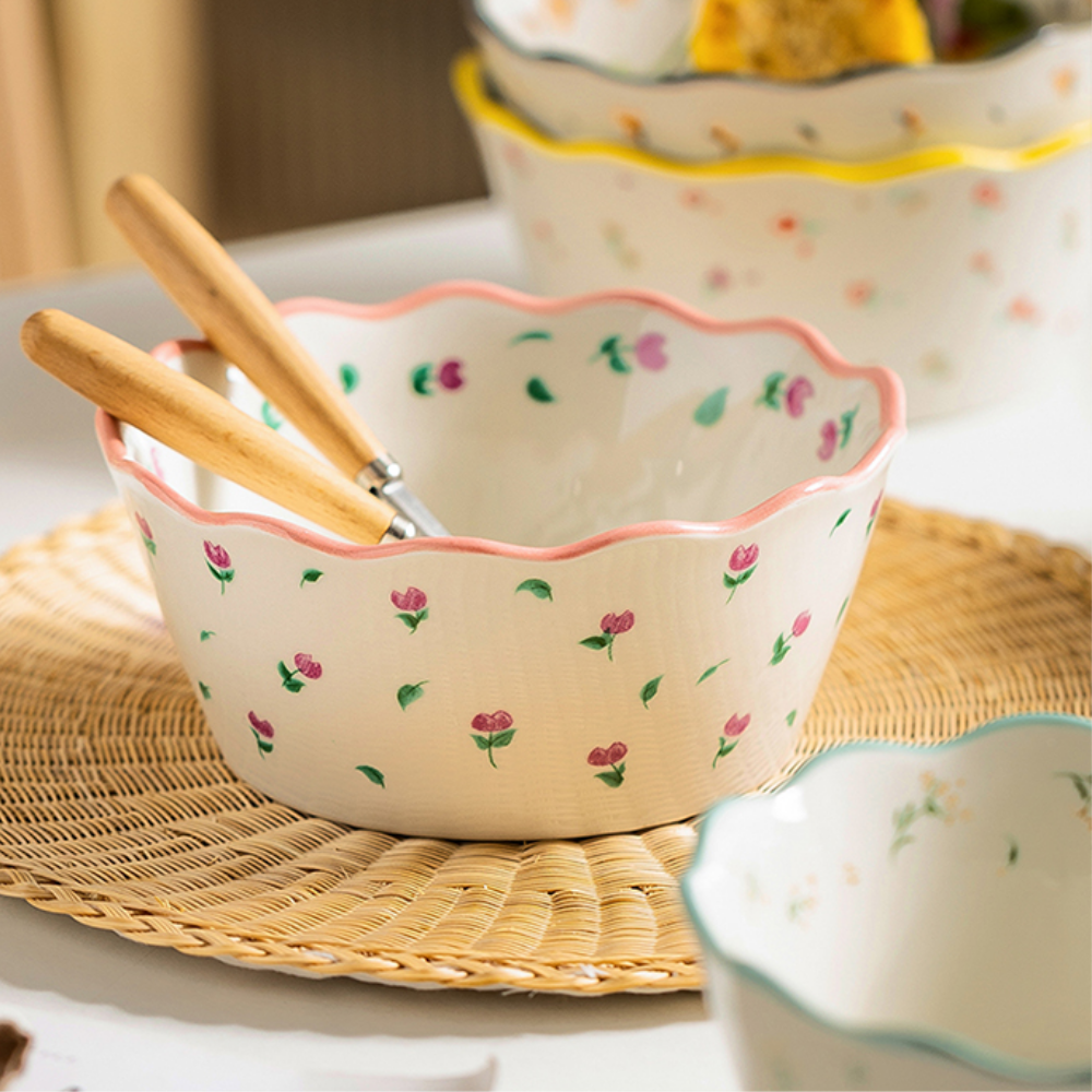 Flower Noodle Salad Bowl - Grafton Collection