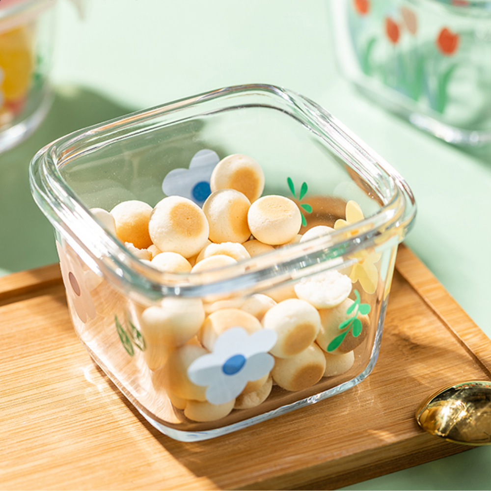 Flower Pattern Containers - Grafton Collection