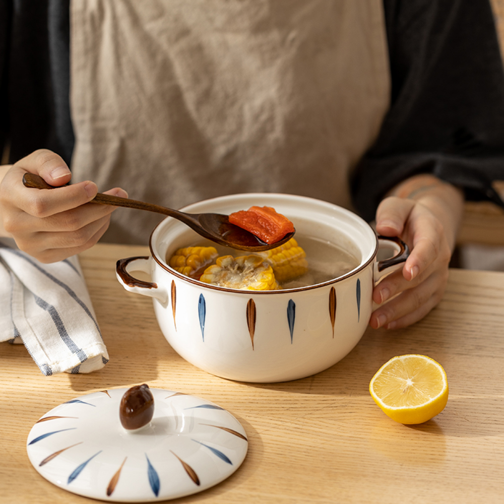 Blue Ceramic Pots - Grafton Collection